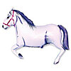 Воздушный шар мини-фигура "Лошадь" - меленькое изображение 1