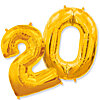 Foil balloons - number twenty - small picture 1