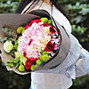 Bouquet with hydrangea "Magic" - small picture 1