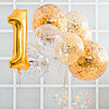  Balloons "Golden" - small picture 1