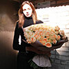 Букет кремовых роз "Чувство легкости" - меленькое изображение 2