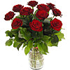 Букет троянд "Вишневий сорбет" - маленьке зображення 1