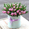 51 pink tulip "Peony" - small picture 1