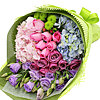 Bouquet "Flower assortment" - small picture 1
