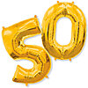 Foil balloons - number fifty - small picture 1