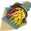 Edible bouquet "Appetizing lunch" - small picture 1