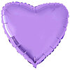 Фольгированный шар лиловое сердце  - меленькое изображение 1
