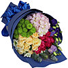 Bouquet with hydrangeas "Paradise pleasure" - small picture 1