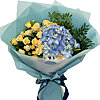Flowering flag bouquet - small picture 1