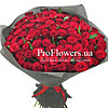 Bouquet of roses "Ruby color" - small picture 1