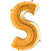 Фольгированный шар буква "S" - меленькое изображение 1