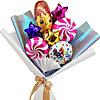  Bouquet of balloons "Bright day" - small picture 1