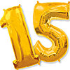 Foil balloons - number fifteen - small picture 1