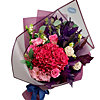 Bouquet with hydrangea "Caprice" - small picture 1