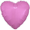 Фольгована кулька серце "Пастель Pink" - маленьке зображення 1