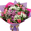 Букет из хризантем и роз "Желание" - меленькое изображение 1