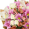 Букет хризантем и орхидей "Сокровище" - меленькое изображение 3