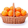  Basket with oranges "Sun at its zenith" - small picture 1