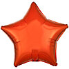 Фольгированный шар звезда "Металлик Orange" - меленькое изображение 1