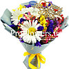 Summer flower bouquet "Aroma" - small picture 1