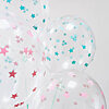 Латексные шары "Маленькие розовые звезды " - меленькое изображение 2