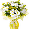 Bouquet of chrysanthemums "Delicate dreams" - small picture 1