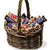 Basket with snickers "Junior" - small picture 1