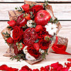 Bouquet "Pomegranate Colors" - small picture 1