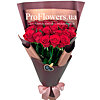 25 червоних троянд "Закоханість" - маленьке зображення 2