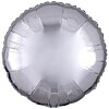 Фольгована кругла куля "Металік Silver" - маленьке зображення 1