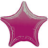 Фольгована кулька зірка "Металік Fuchsia" - маленьке зображення 1