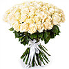 75 white meter roses - small picture 1