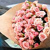 Букет з кущових троянд "Ніжність" - маленьке зображення 1