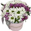 Flower arrangement "Romantic" - small picture 1