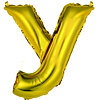 Foil balloon letter "У" - small picture 1