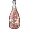 Фольгированная фигура "Бутылка шампанского" - меленькое изображение 1
