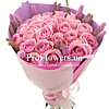 Rose bouquet "Sweet marshmallow" - small picture 1