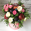 Bouquet of fruits and flowers "Feast of the Soul" - small picture 1