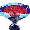 49 red roses "Bright" - small picture 1