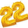 Foil balloons - number twenty two - small picture 1