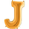 Foil balloon letter "J" - small picture 1
