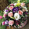 A box of the eustoma "Gentle embrace" - small picture 1