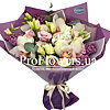 Bouquet of lilacs "Marshmallow aroma" - small picture 1
