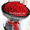 European bouquet of 51 red roses - small picture 2