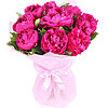 Bouquet of peonies "Smile" - small picture 1