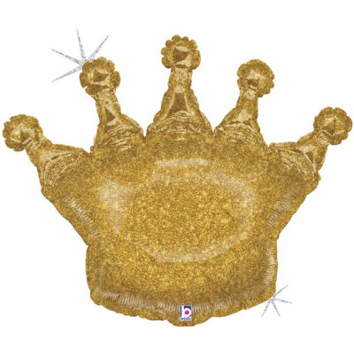 Фольгированная фигура "Золотая Корона "