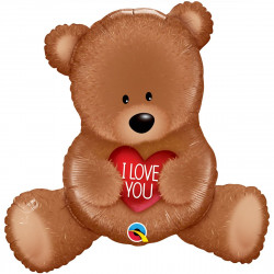 Air figure "Bear with a heart"
