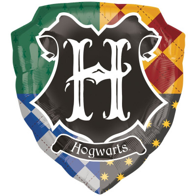 Helium balloon figure "coat of arms of Hogwarts"