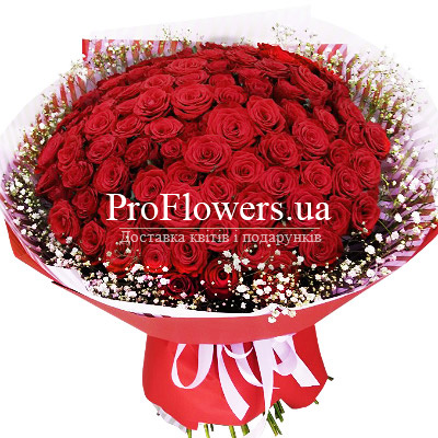 Bouquet of flowers "Ardent feelings"