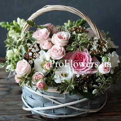 Flower Basket "Noble Taste"